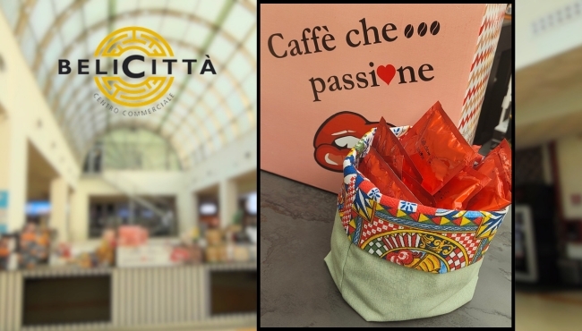 Originale e Cremoso | 100 Cialde Passion miscela Rossa + Portacialde in Stoffa Fatto a Mano